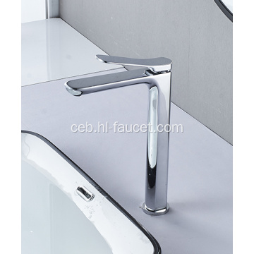 Ang Brass Chrome Plated Single Hole High Praucet Faucet